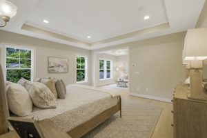 Modern kitchen in the Foxmoor floor plan home
