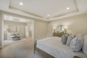 Modern kitchen in the Foxmoor floor plan home