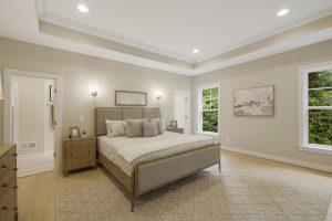 Modern kitchen in the Foxmoor floor plan home