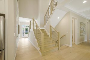 Cozy living room in the Foxmoor floor plan home