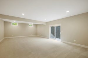 Modern bedroom in the Foxmoor floor plan home