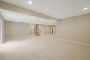 Modern bedroom in the Foxmoor floor plan home