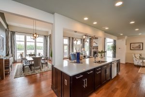 Coastal-style exterior of the Banyan II floor plan home