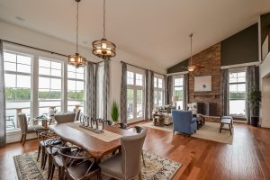 Banyan Ii model home interior showcasing key design features