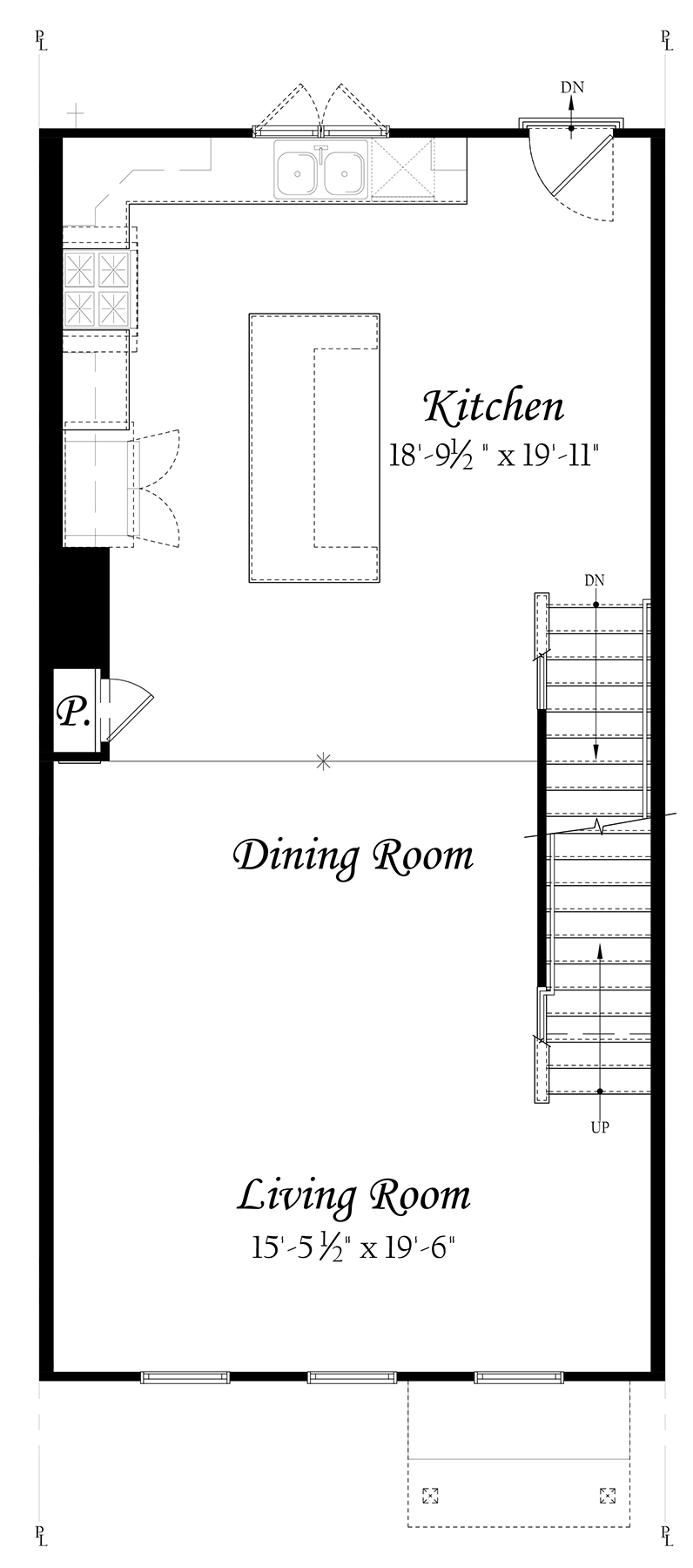 Archer web smaller alternate main level base slab on grade buried copy 2
