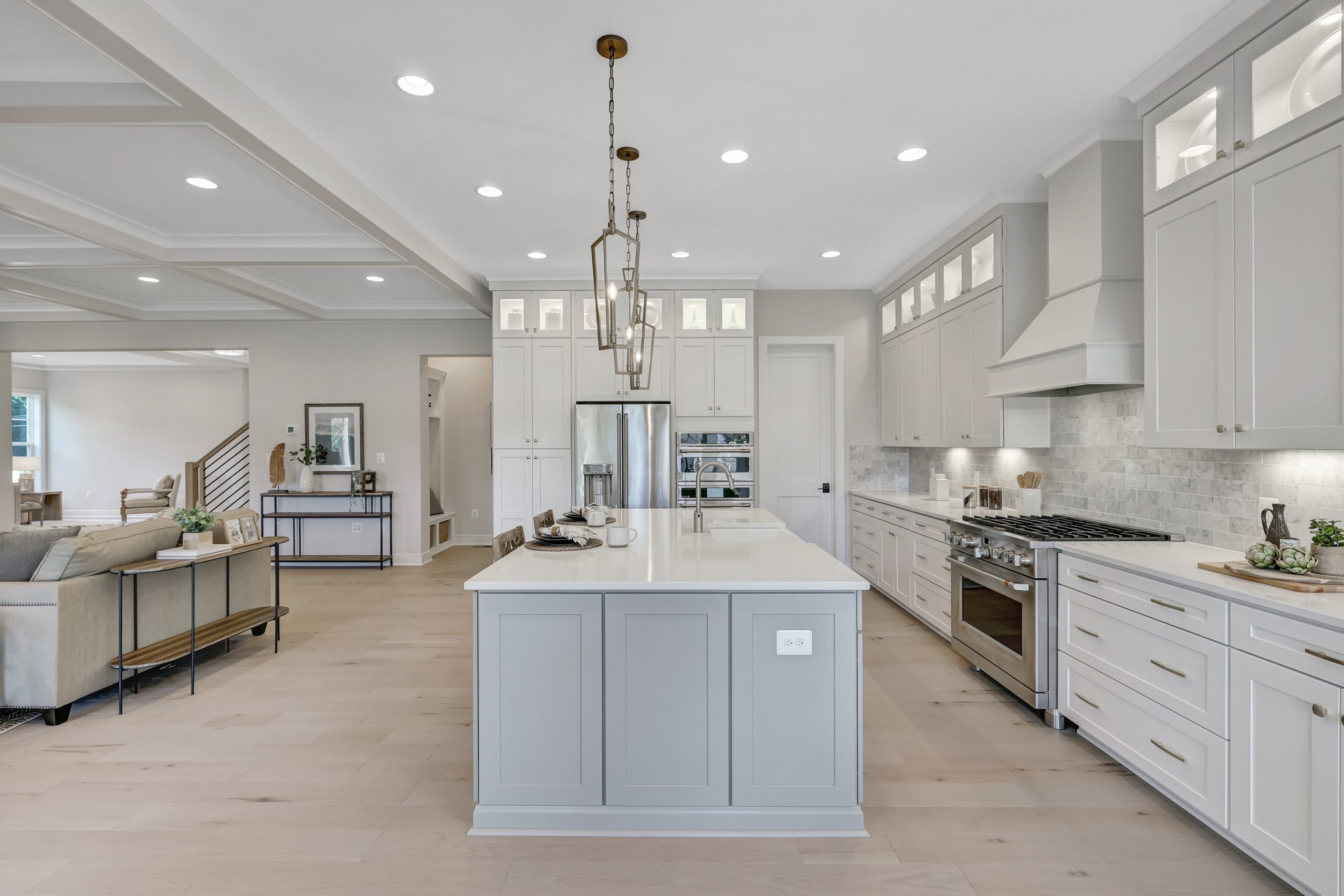 Modern exterior of a quick-move-in Camden home