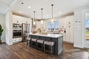 Modern kitchen in the Bayberry floor plan home