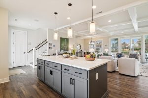 Modern main-level kitchen in the Bayberry floor plan home